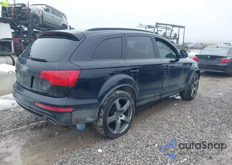 2012 Audi Q7 3.0 Tdi Premium z USA, uszkodzony, nr VIN WA1WMAFEXCD001946